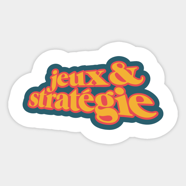 Jeux & Stratégie Sticker by RollForTheWin